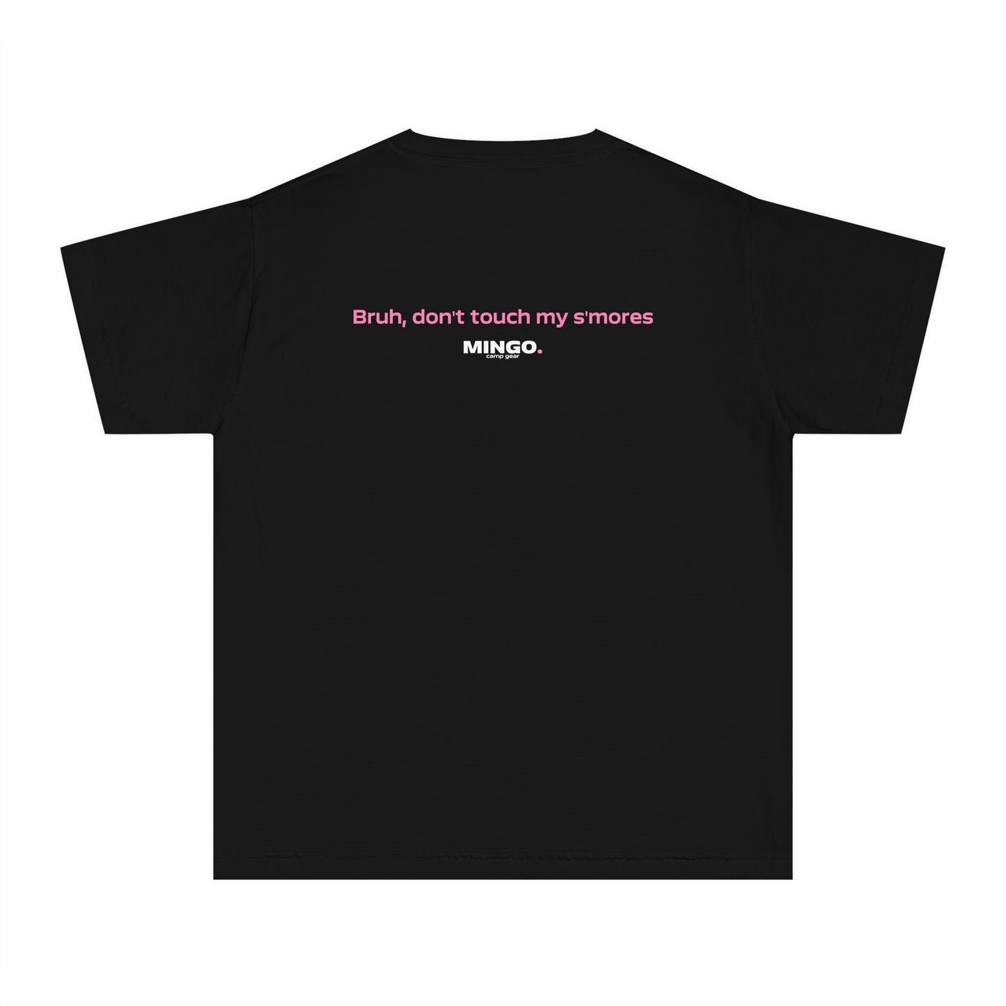 S'mores Youth Camp Tee, Fun Kid's Shirt, Summer Apparel, Quirky Youthwear, Perfect for Parties and Vacations
