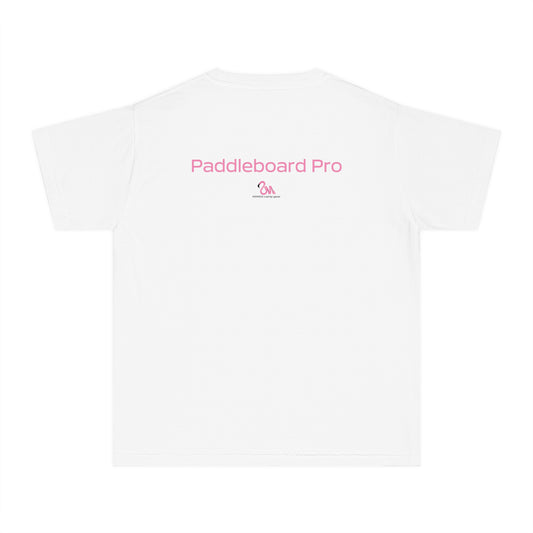 Paddleboard Pro Youth Tee - Perfect for Boating Adventures, Beach Days, Summer Fun, Gift for Young Athletes, Outdoor Activities