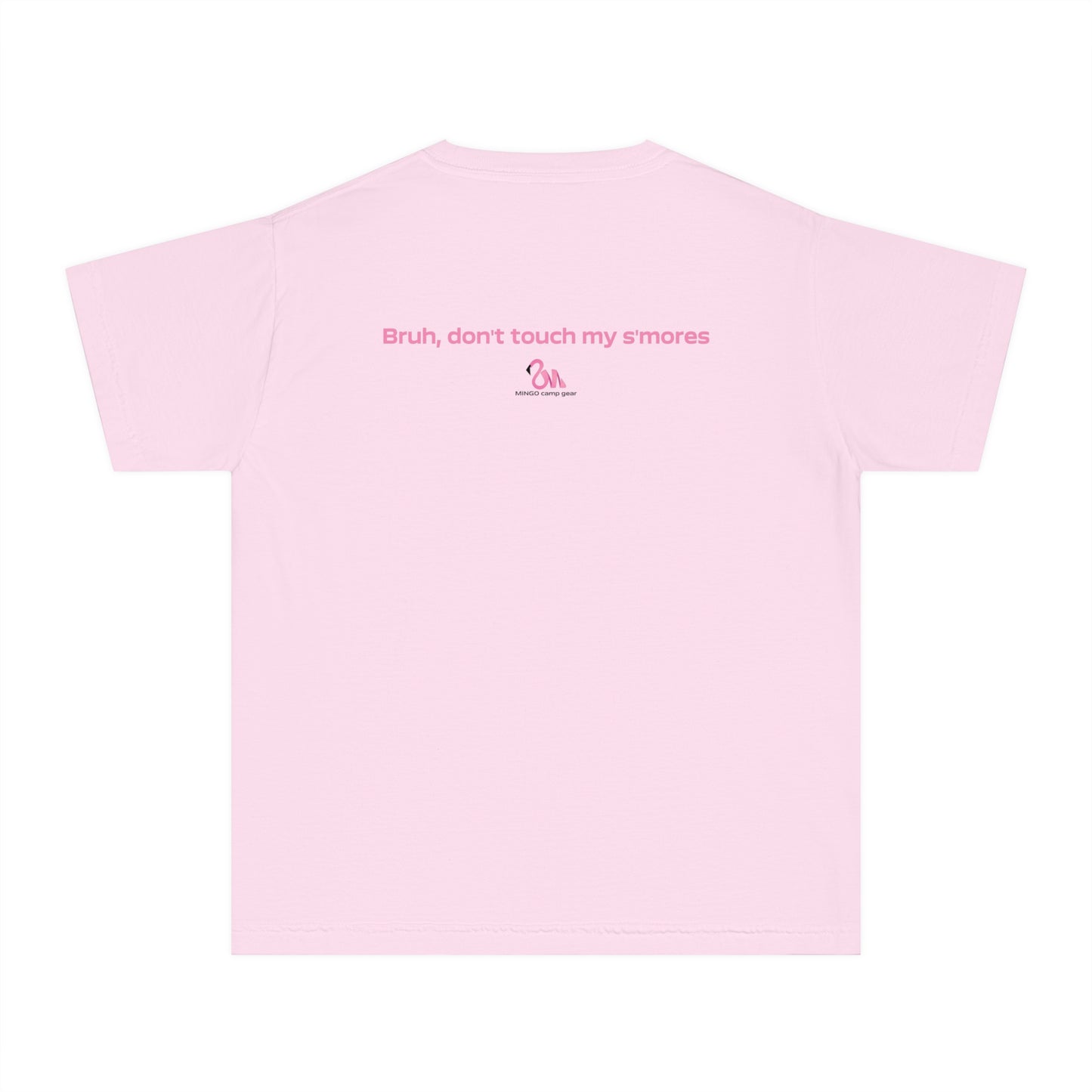 S'mores Youth Camp Tee, Fun Kid's Shirt, Summer Apparel, Quirky Youthwear, Perfect for Parties and Vacations